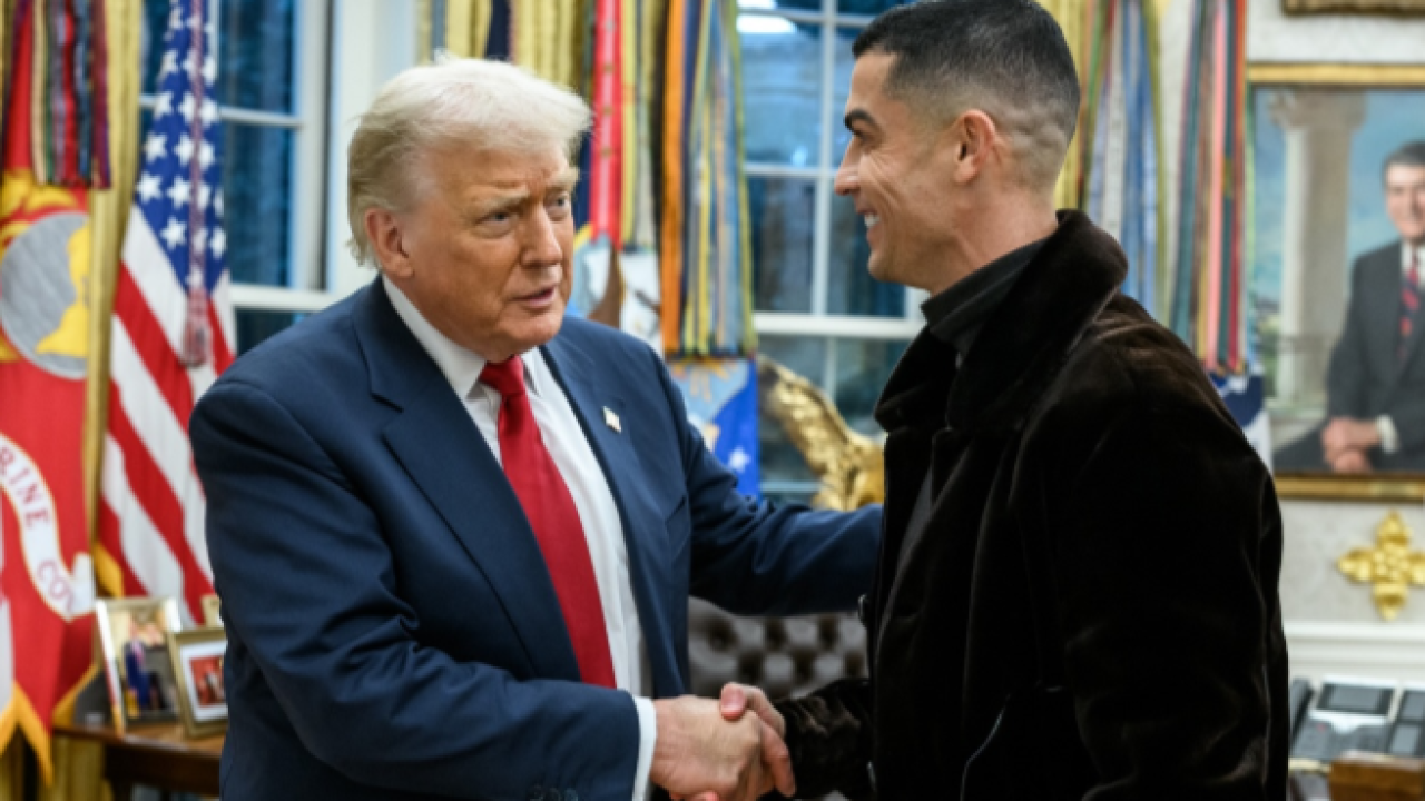 Криштиану Роналду встретился с Дональдом Трампом