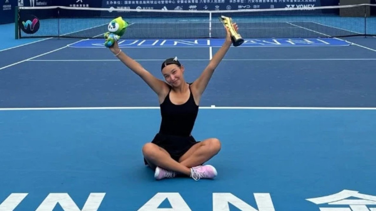 Сагандыкова вышла в полуфинал парного разряда ивента ITF в Египте