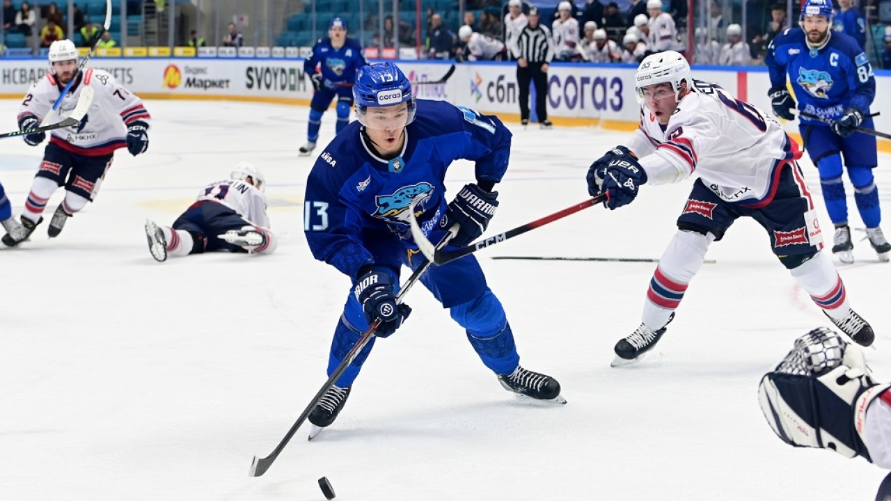 Кайыржан о своем прогрессе в КХЛ: "Поменял все у себя в голове"
