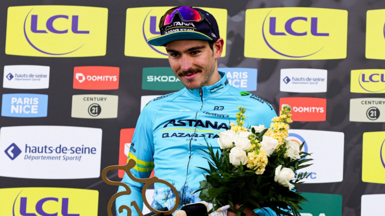 Гонщик XDS Astana Team стал третьим на самом длинном этапе Джиро