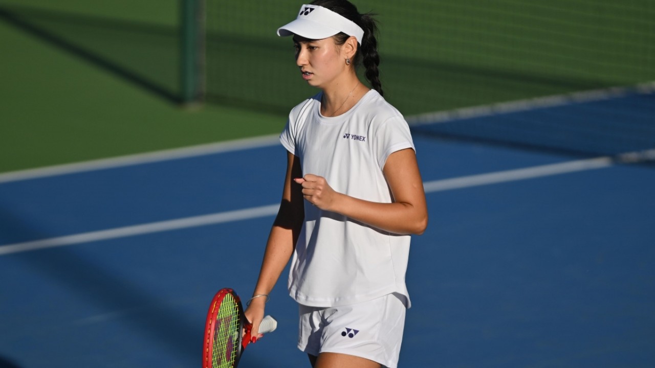 Казахстанский дуэт сыграет в четвертьфинале женского ивента ITF в Луане