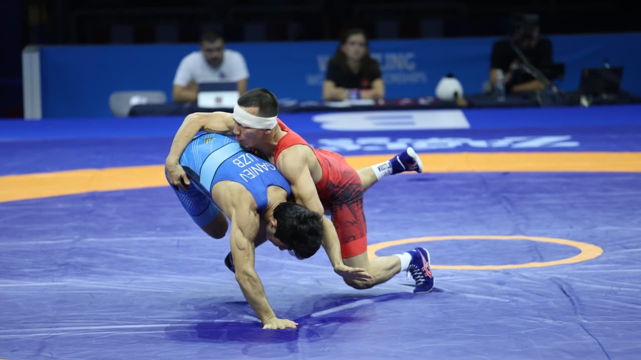 Казахстанский палуан стал чемпионом мира в греко—римской борьбе
