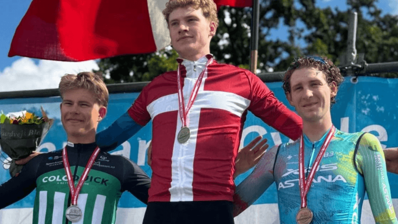 Гонщик XDS Astana Development Team взял бронзу чемпионата Дании в андерах