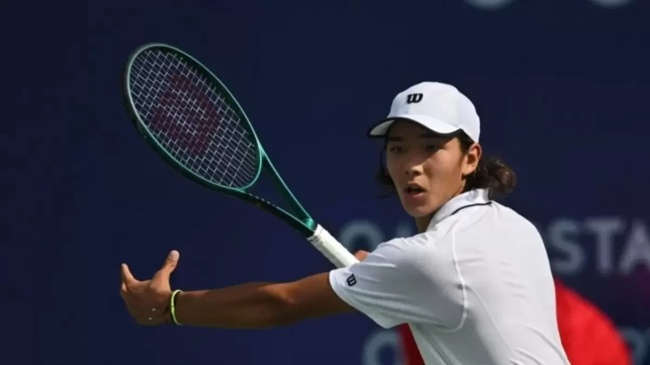 Әмір Омарханов Almaty Open турнирінің іріктеу кезеңінде өнер көрсетті