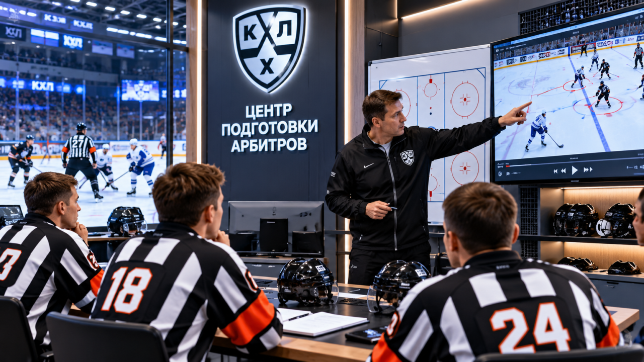 КХЛ официально открыла свой Центр подготовки арбитров