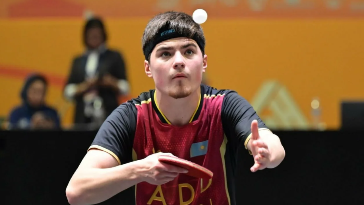 Алан Курмангалиев поборется за победу на WTT China Youth Smash в Китае