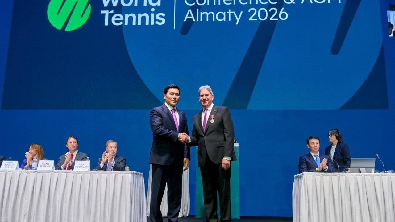 World Tennis президенті «Достық» орденімен марапатталды