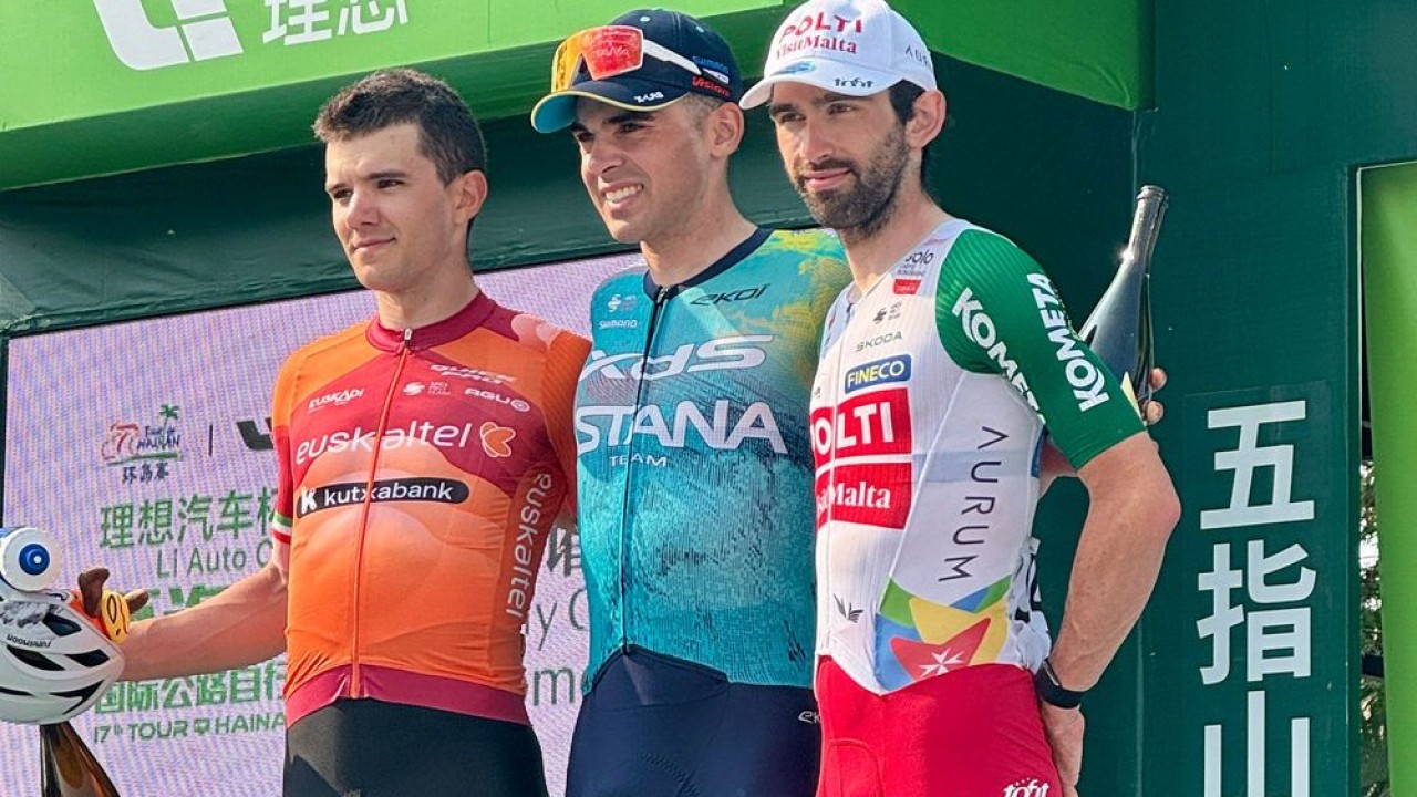 Гонщик XDS Astana Team возглавил генерале Тура Хайнаня