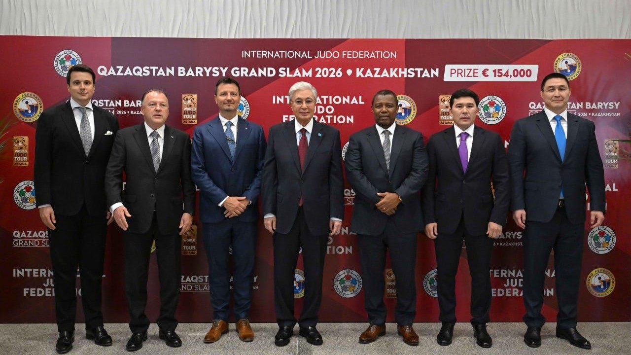 Мемлекет басшысы Qazaqstan Barysy Grand Slam турниріне барды