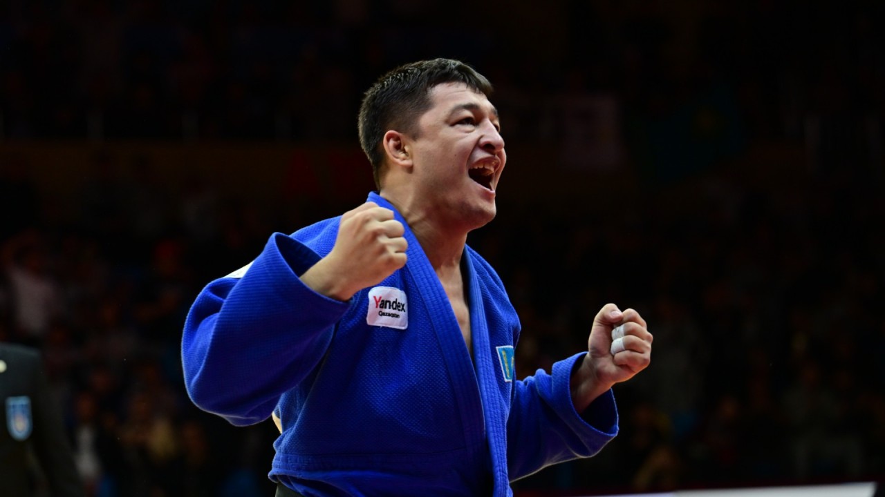 Байкамуров принес Казахстану второе золото домашнего Grand Slam по дзюдо