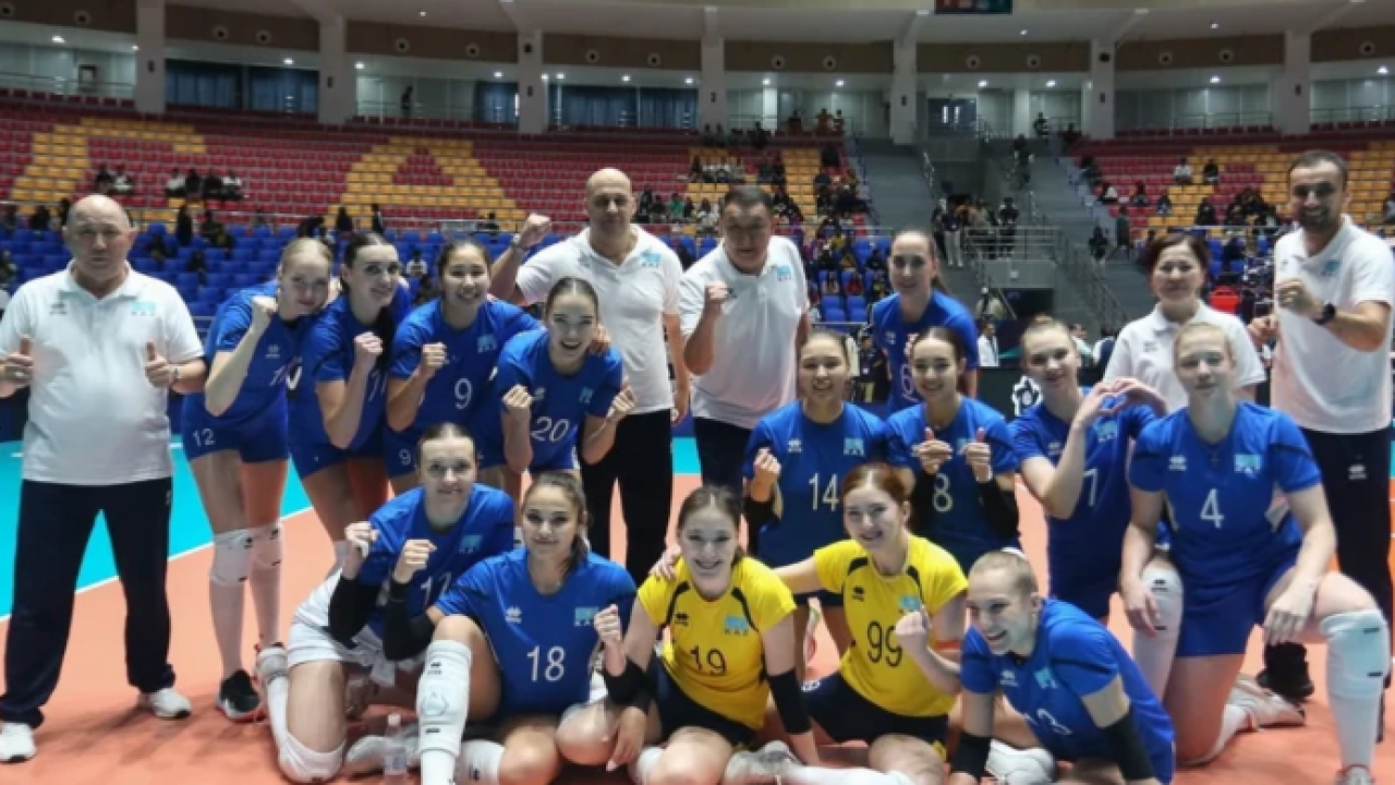 Казахстанки заняли первое место в группе AVC Cup