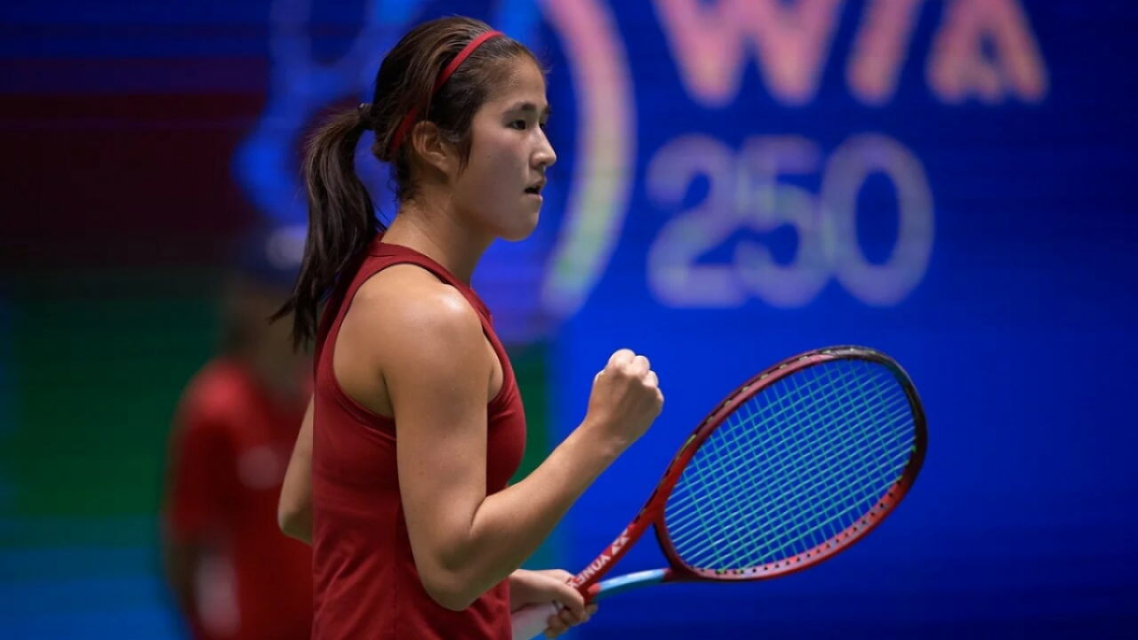 Куламбаева вышла в четвертьфинал одиночки ивента ITF в Болгарии