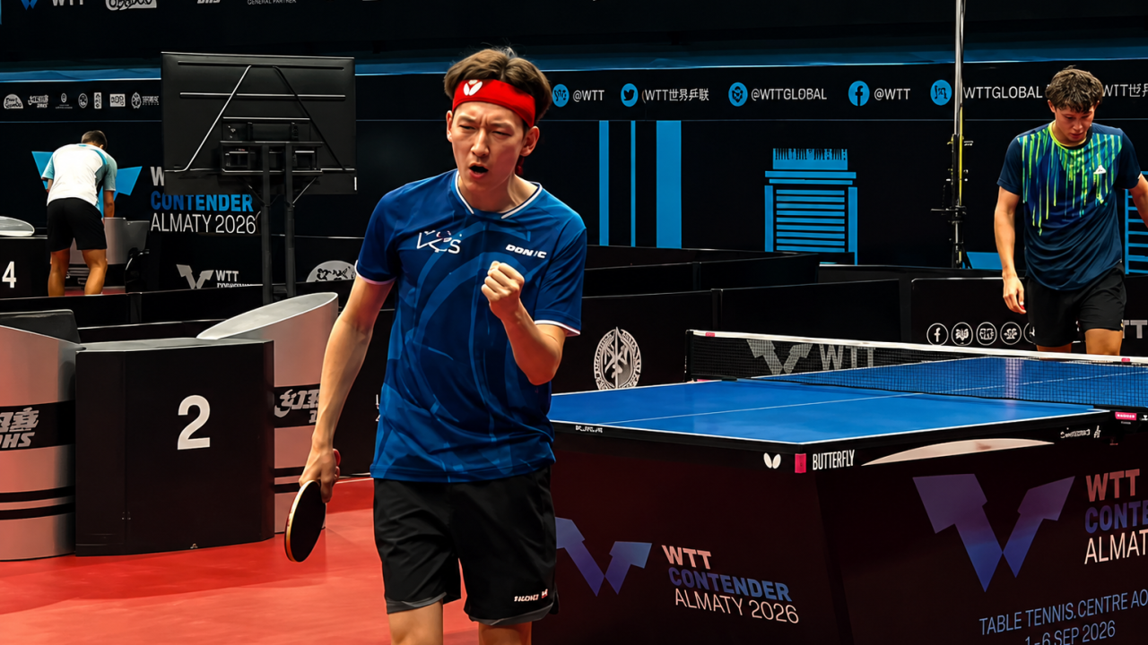 Казахстанский десант выходит на корт: расписание WTT Contender Almaty на 3 сентября
